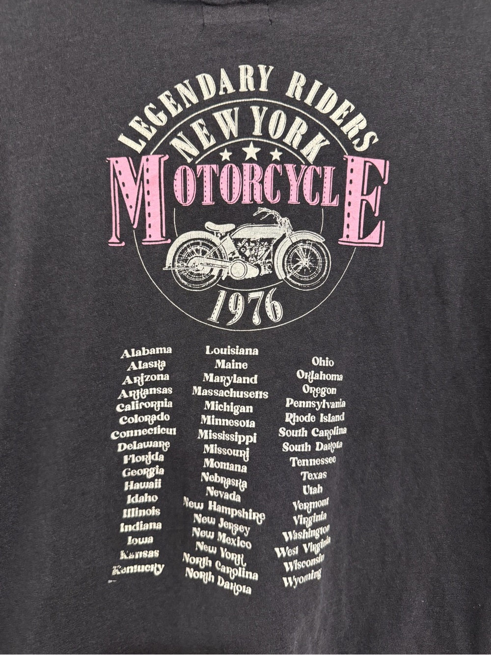 Urban Nation Motor Racing Motorcycle Graphic‎ Crop Tee XL - Picture 4 of 6